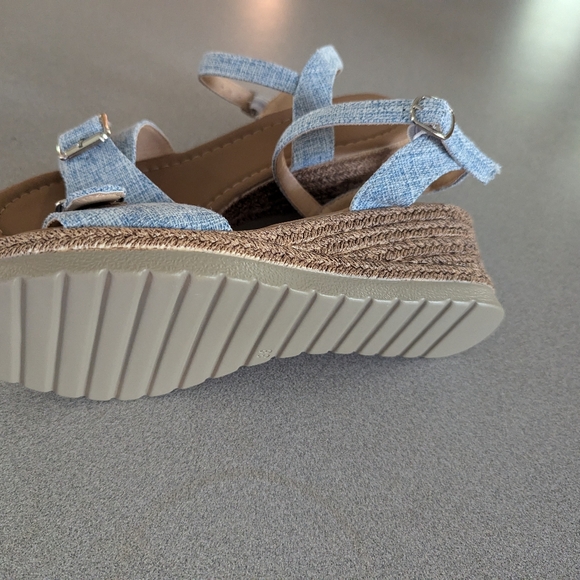 Women's plaforms heels color blue size 38 - Picture 11 of 12